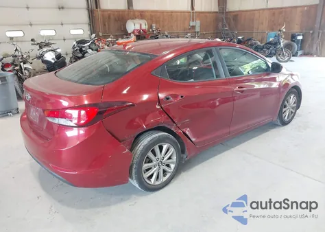 2014 Hyundai Elantra Se from USA, damaged, VIN 5NPDH4AE6EH457790